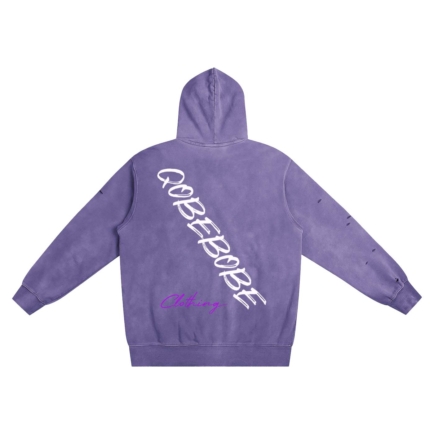 Distressed Vintage Wash Hoodie